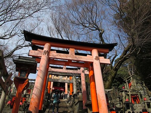 千本鳥居之稻荷大社  — 京都大阪賞櫻自助旅行 -5