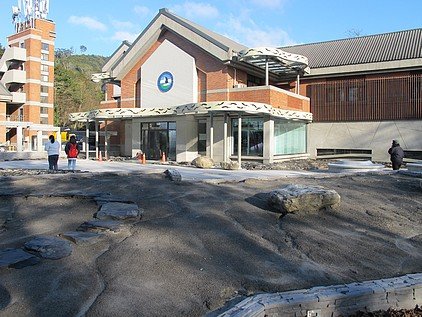 進行中的「觀霧山椒魚生態中心周邊原生植物生態營造試驗」