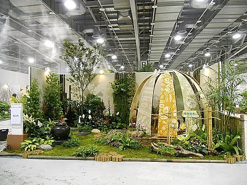 2010台北花博 -4- 永續庭園競賽金獎作品 — 「千芝庭園藝」綠動生命力