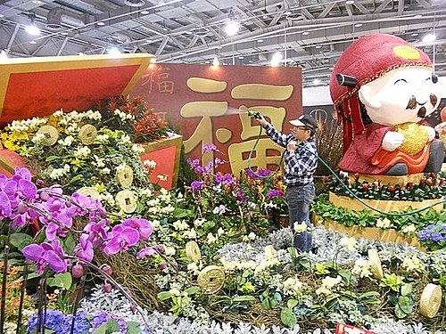 2010 台北花博 -12- 爭艷館「年宵花特展」— 維護及撤展